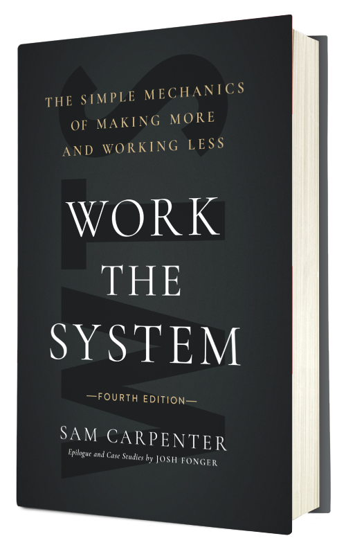 For FREE, download the business bestseller, “Work the System,” in PDF or audio format